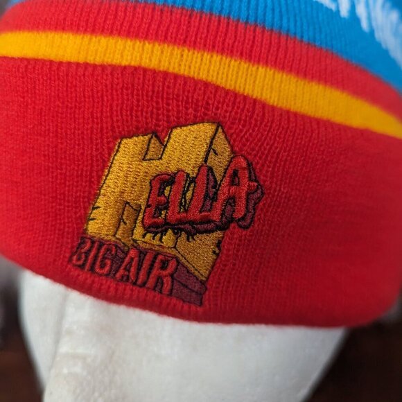 New 10 Barrel Brewing Hat Hella Big Air Beanie Pom Cuff Portland Beer Unisex - Picture 3 of 6